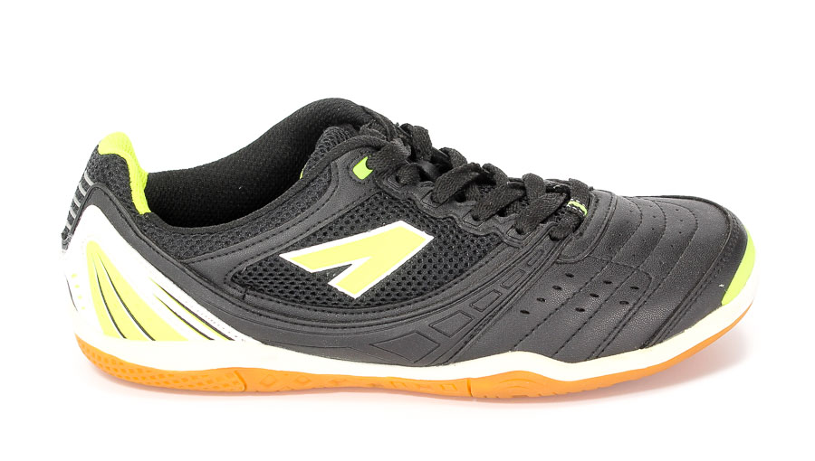 Półbuty American 13041-B Black/Limone.Prz