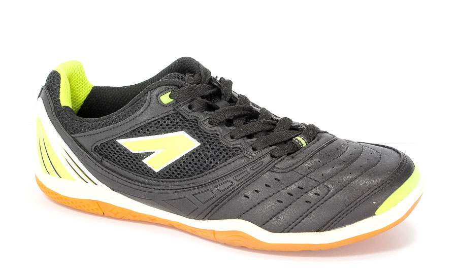 Półbuty American 13041-B Black/Limone.Prz