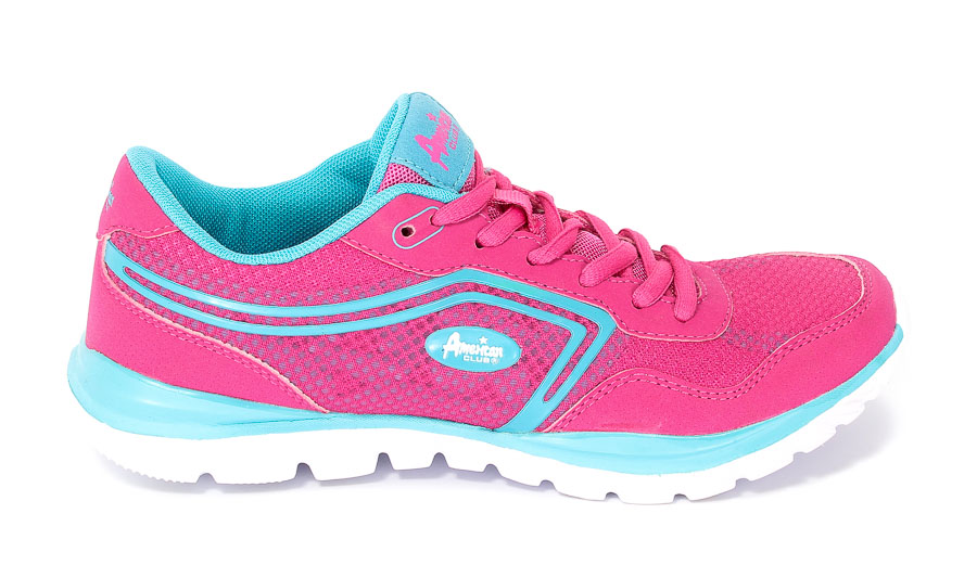 Półbuty American UP12HF035 Fuxia.Prz
