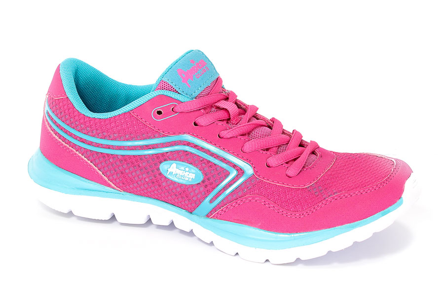 Półbuty American UP12HF035 Fuxia.Prz