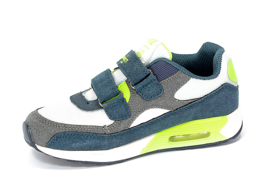 Półbuty American K13822-1 Navy/Green.Prz