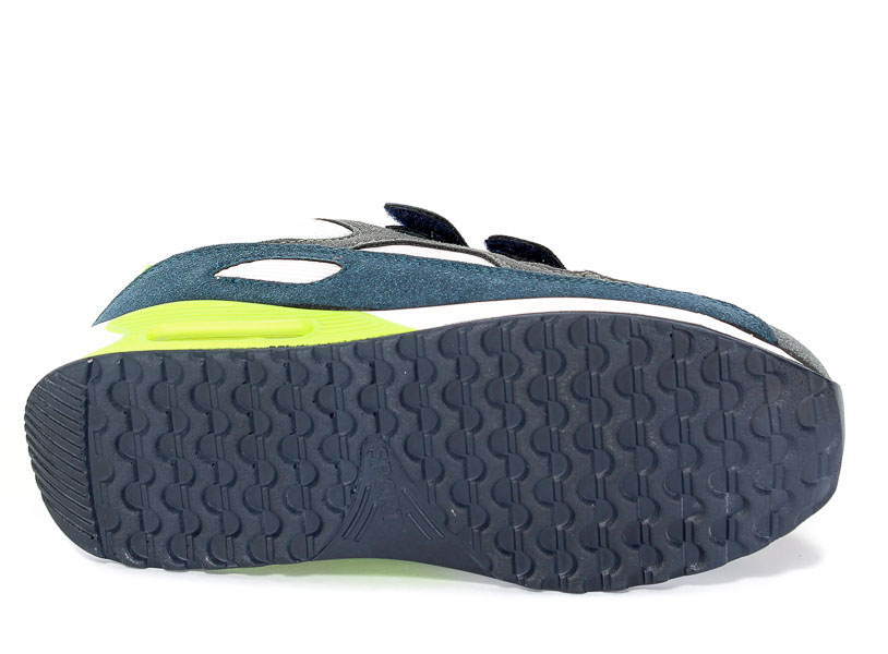 Półbuty American K13822-1 Navy/Green.Prz