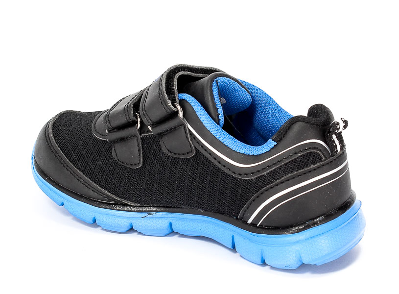 Półbuty American CA95-06878K Black.Prz