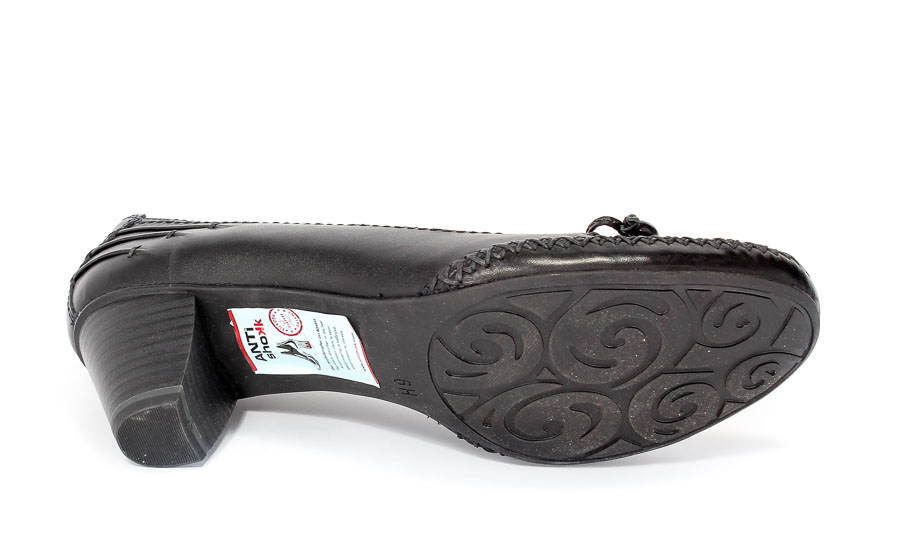 Czółenka Jana 8-22304-28 Black.Prz