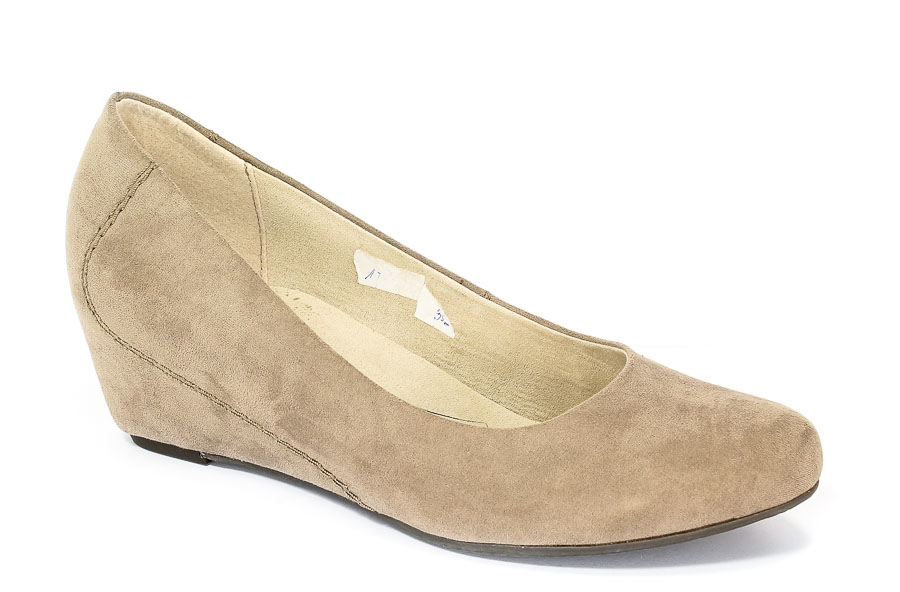 Czółenka Jana 8-22331-30 Taupe.Prz