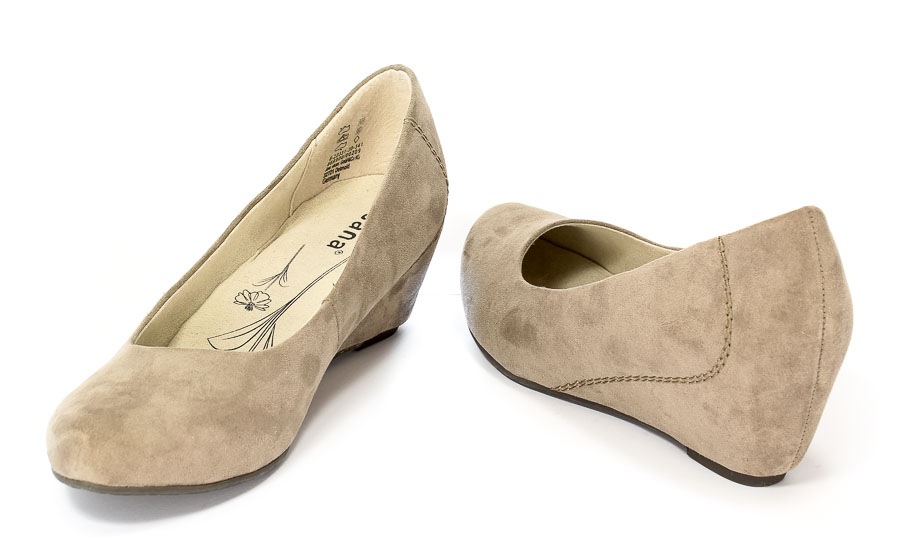 Czółenka Jana 8-22331-30 Taupe.Prz
