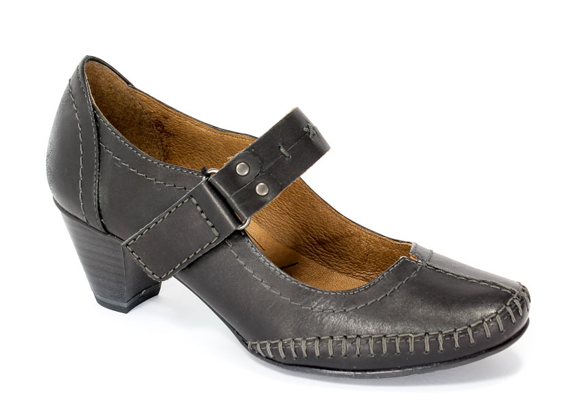 Czółenka Jana 8-24314-28 Black.Prz