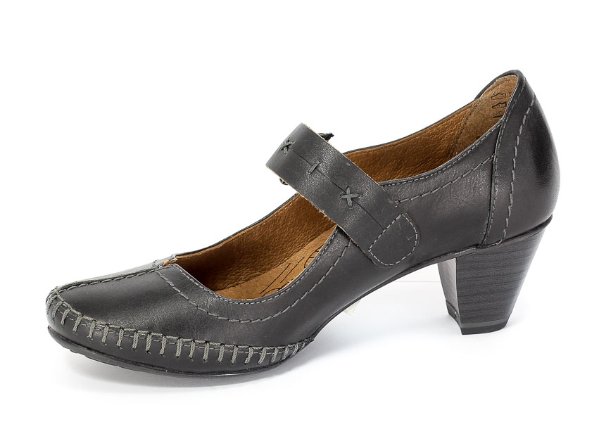 Czółenka Jana 8-24314-28 Black.Prz