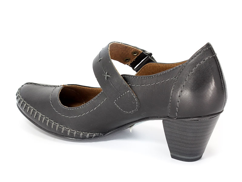 Czółenka Jana 8-24314-28 Black.Prz