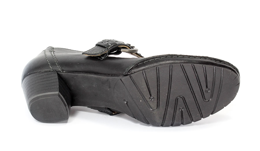 Czółenka Jana 8-24311-28 Black.Prz
