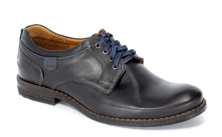 Półbuty Nikopol 1577 Czarny D6