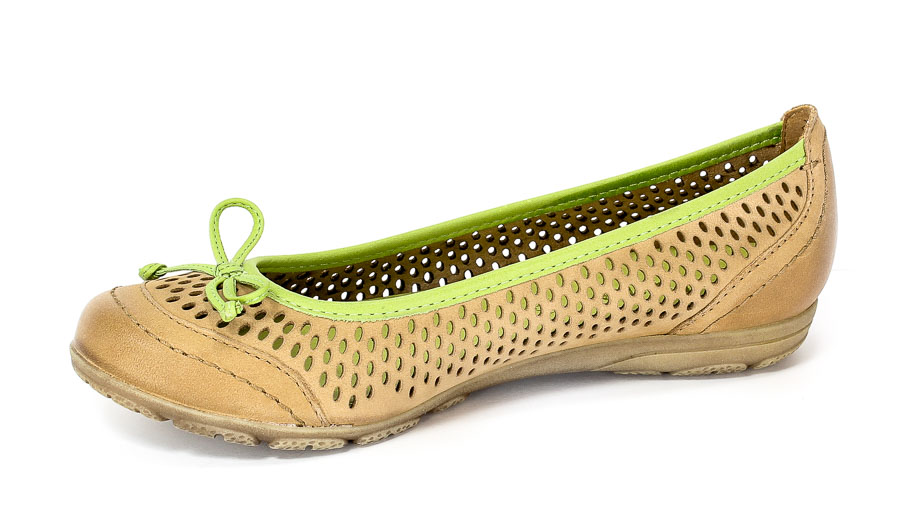 Baleriny Jana 8-22105-20 Brown.Prz