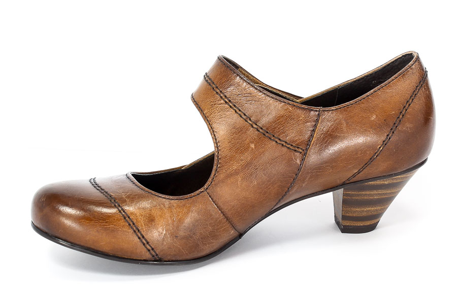 Czółenka Jana 8-24302-27 Muscat Antic.Prz