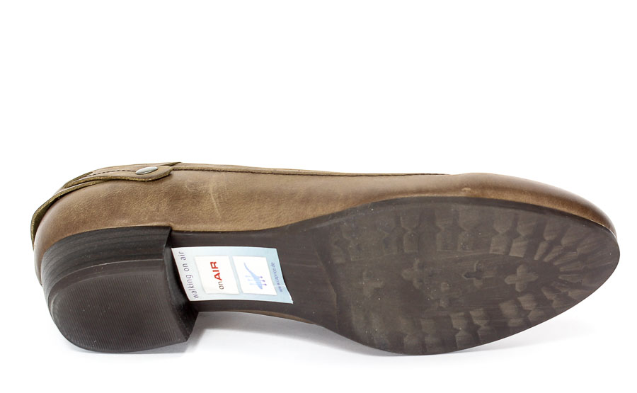 Czółenka Caprcie 9-22200-27 Dark brown.Prz