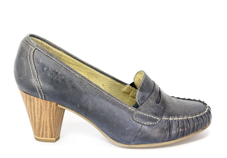 Czółenka Caprcie 9-9-24300-24 Blue 800.Prz