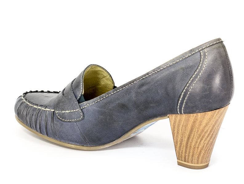 Czółenka Caprcie 9-9-24300-24 Blue 800.Prz