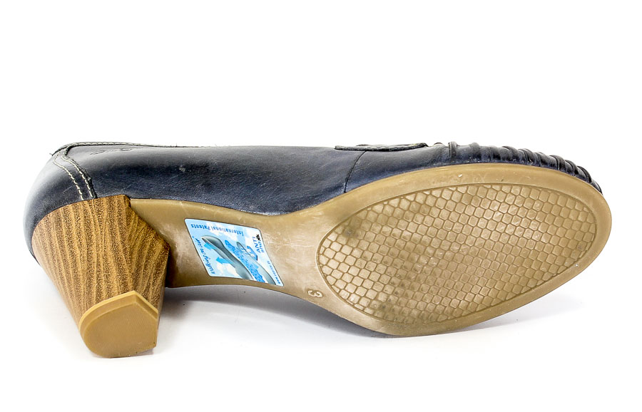 Czółenka Caprcie 9-9-24300-24 Blue 800.Prz