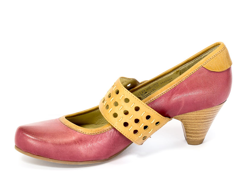 Czółenka Caprcie 9-24404-24 Viola/Beige.Prz