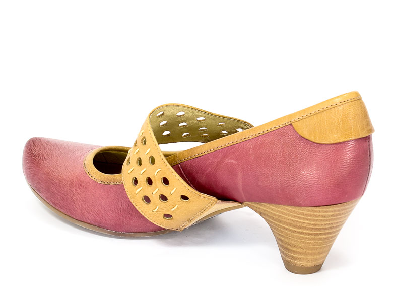Czółenka Caprcie 9-24404-24 Viola/Beige.Prz