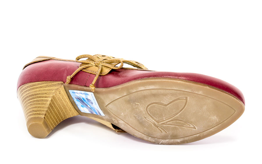 Czółenka Caprcie 9-24404-24 Viola/Beige.Prz