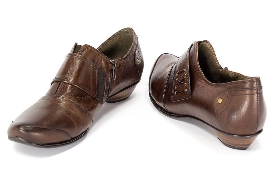 Półbuty Caprcie 9-24304-23 Brandy 321.Prz