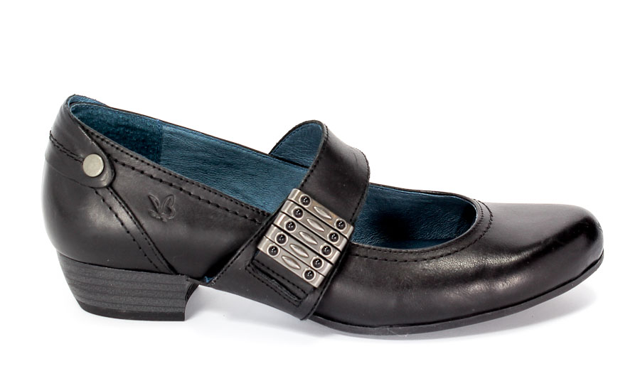Czółenka Caprcie 9-24301-27 Black.Prz