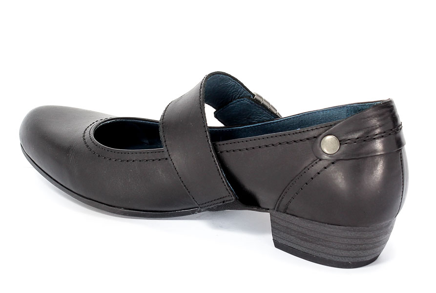 Czółenka Caprcie 9-24301-27 Black.Prz