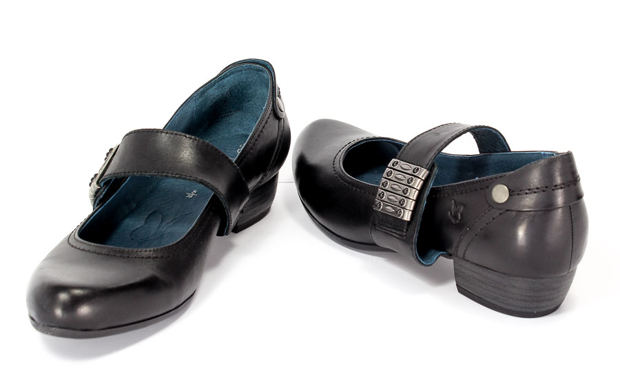Czółenka Caprcie 9-24301-27 Black.Prz