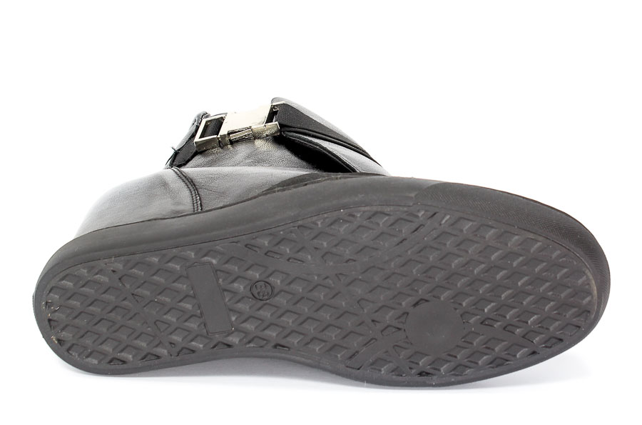 Sneakersy Eksbut 77-4492-E04 Czarny-Srebro Lic
