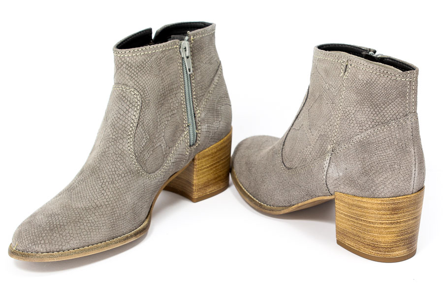 Botki Tamaris 1-25341-28 228 Grey Structure