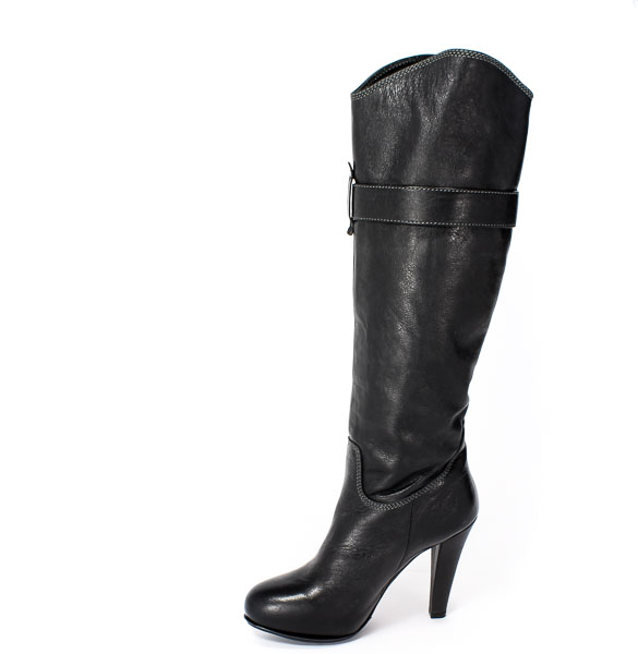 Kozaki Conhpol-Bis B-1273/712 Czarny.Prz