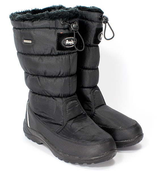 Śniegowce American 21TX-015A Waterproof  Black.Prz