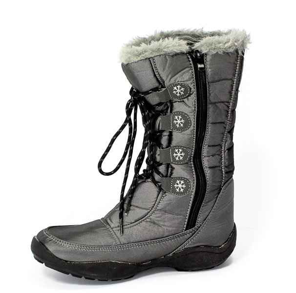 Śniegowce American 908B-A Waterproof Grey.Prz