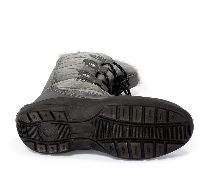 Śniegowce American 908B-A Waterproof Grey.Prz
