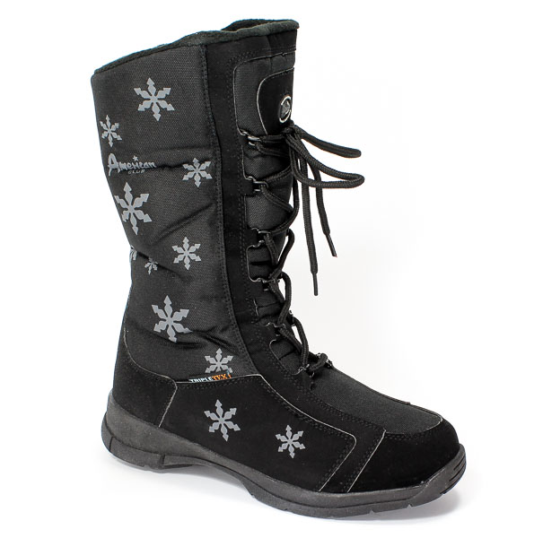 Śniegowce American 91SB917-4J Triple-Tex Black-Grey.Prz
