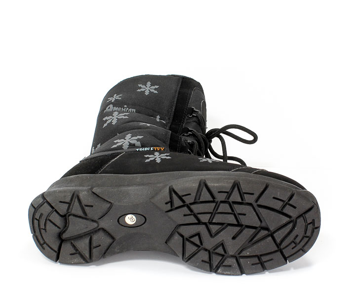 Śniegowce American 91SB917-4J Triple-Tex Black-Grey.Prz