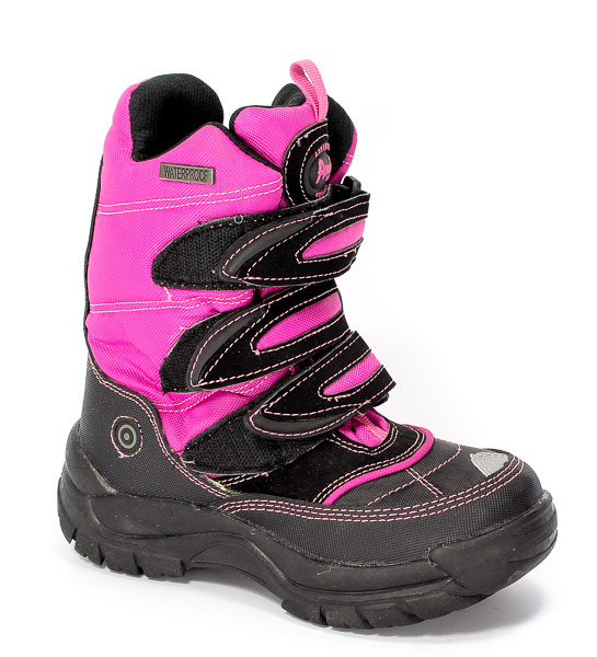 Śniegowce American T-7 Fuschia-Black.Prz