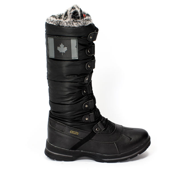 Śniegowce American 202SB998-1 Waterproof Black.Prz