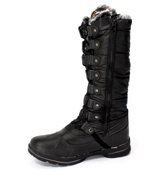 Śniegowce American 202SB998-1 Waterproof Black.Prz