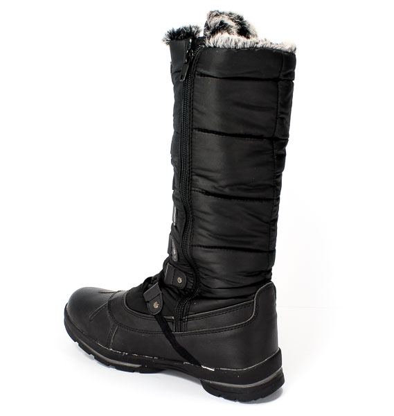 Śniegowce American 202SB998-1 Waterproof Black.Prz