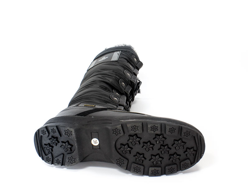 Śniegowce American 202SB998-1 Waterproof Black.Prz