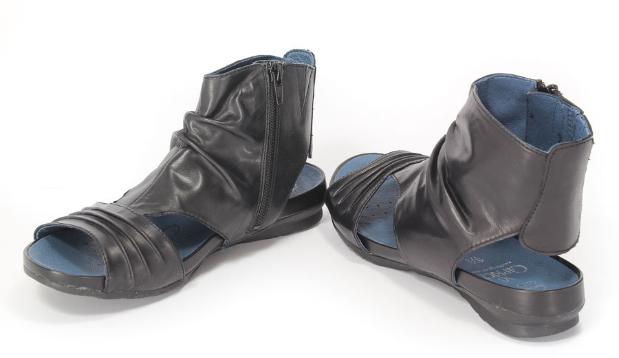 Czółenka letnie Caprice 9-28602-26 Black.Prz