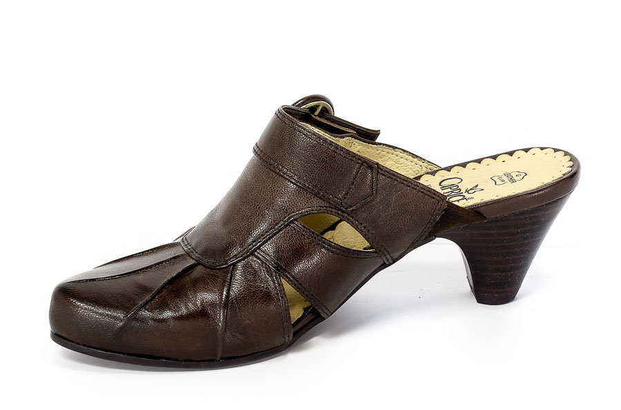 Klapki letnie Caprice 9-27307-24 Dark Brown 301.Prz