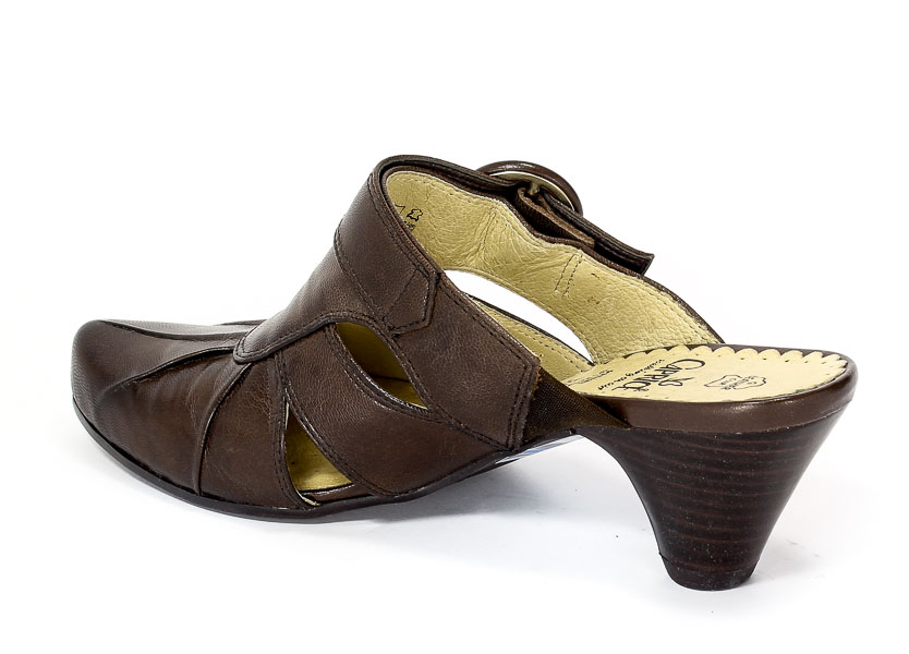 Klapki letnie Caprice 9-27307-24 Dark Brown 301.Prz