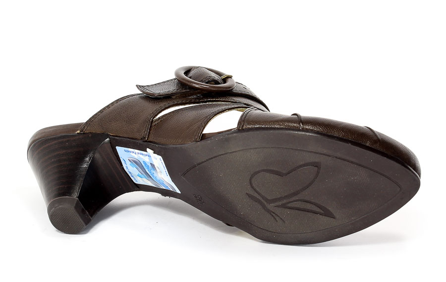 Klapki letnie Caprice 9-27307-24 Dark Brown 301.Prz