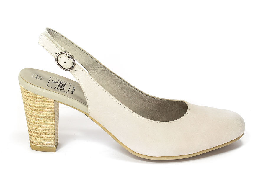 Czółenka letnie Caprice 9-29604-28 Light Grey.Prz