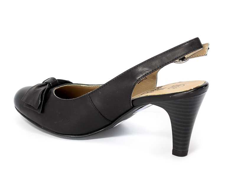 Czółenka letnie Caprice 9-29604-26 Black.Prz