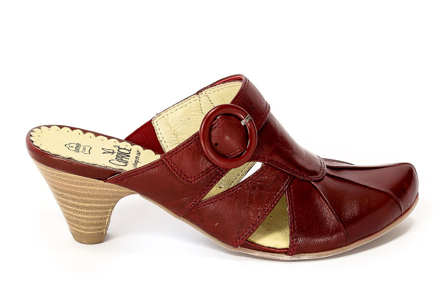 Klapki letnie Caprice 9-9-27397-24 500 Red.Prz