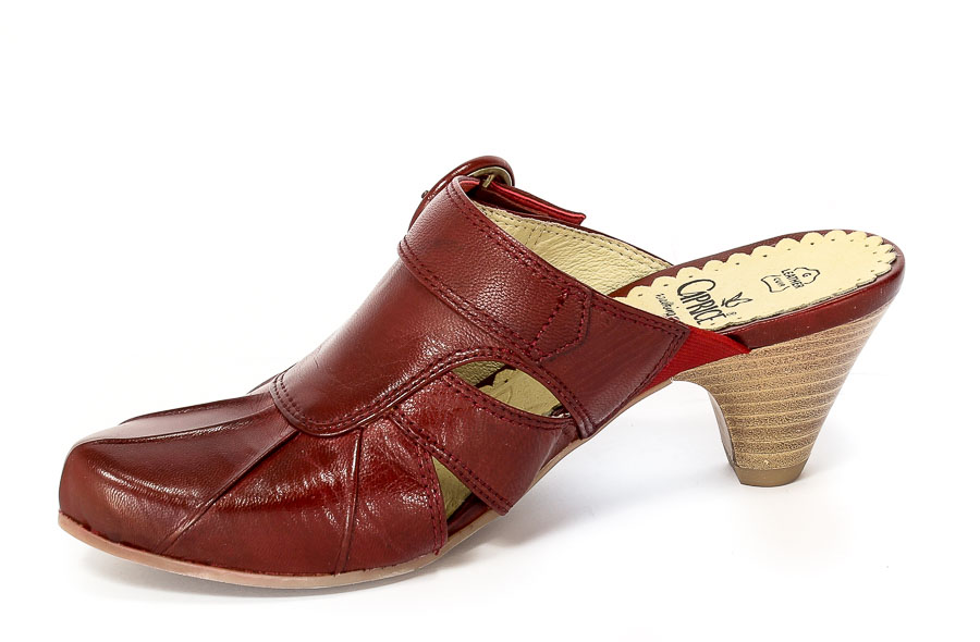 Klapki letnie Caprice 9-9-27397-24 500 Red.Prz