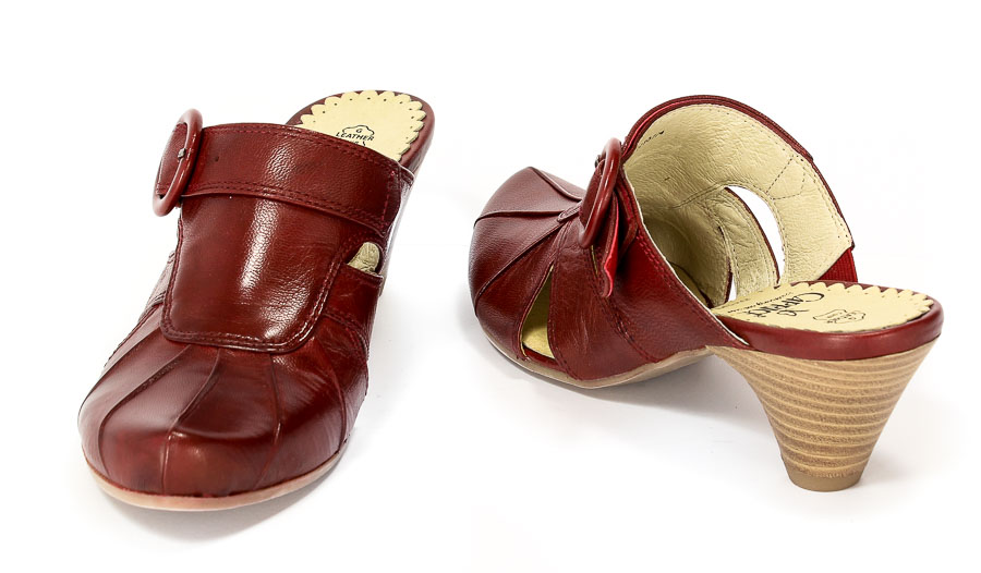 Klapki letnie Caprice 9-9-27397-24 500 Red.Prz